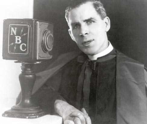 Bishop Sheen on radio