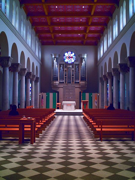 Inside of St. Mary's Chapel at St Paul Seminary